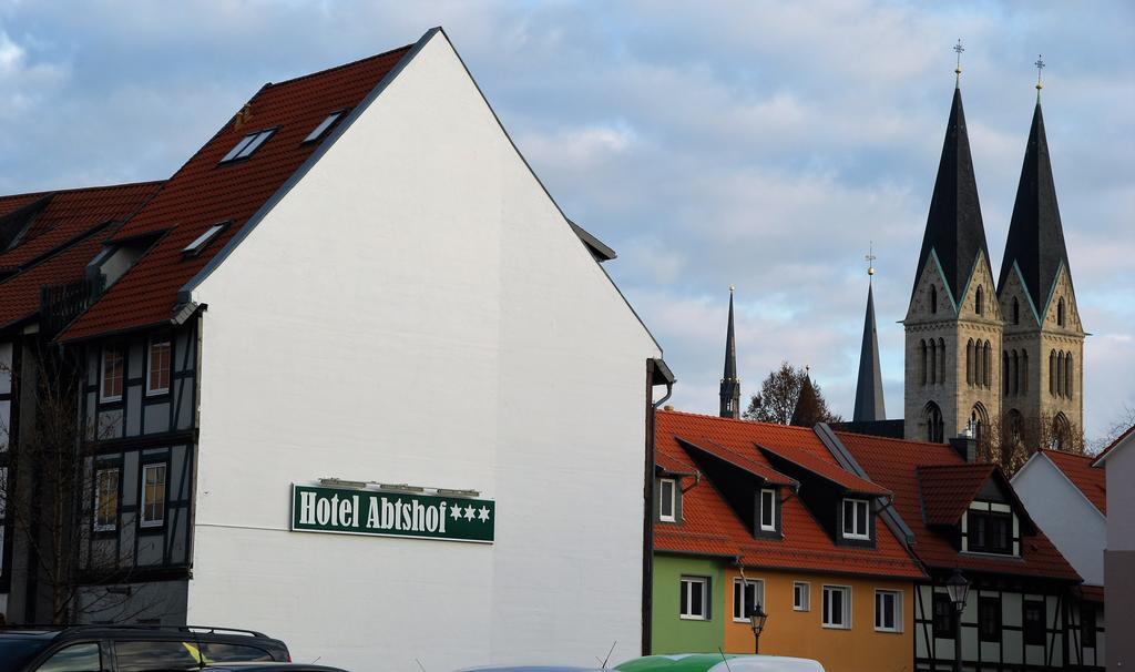 Hotel Abtshof Halberstadt Esterno foto