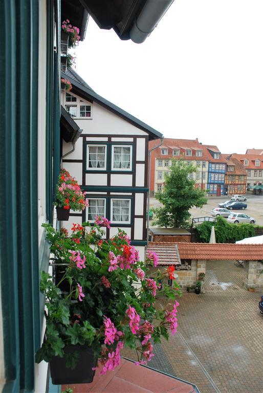 Hotel Abtshof Halberstadt Esterno foto