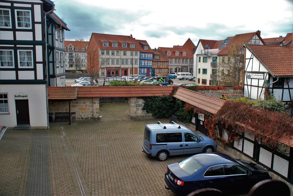 Hotel Abtshof Halberstadt Esterno foto